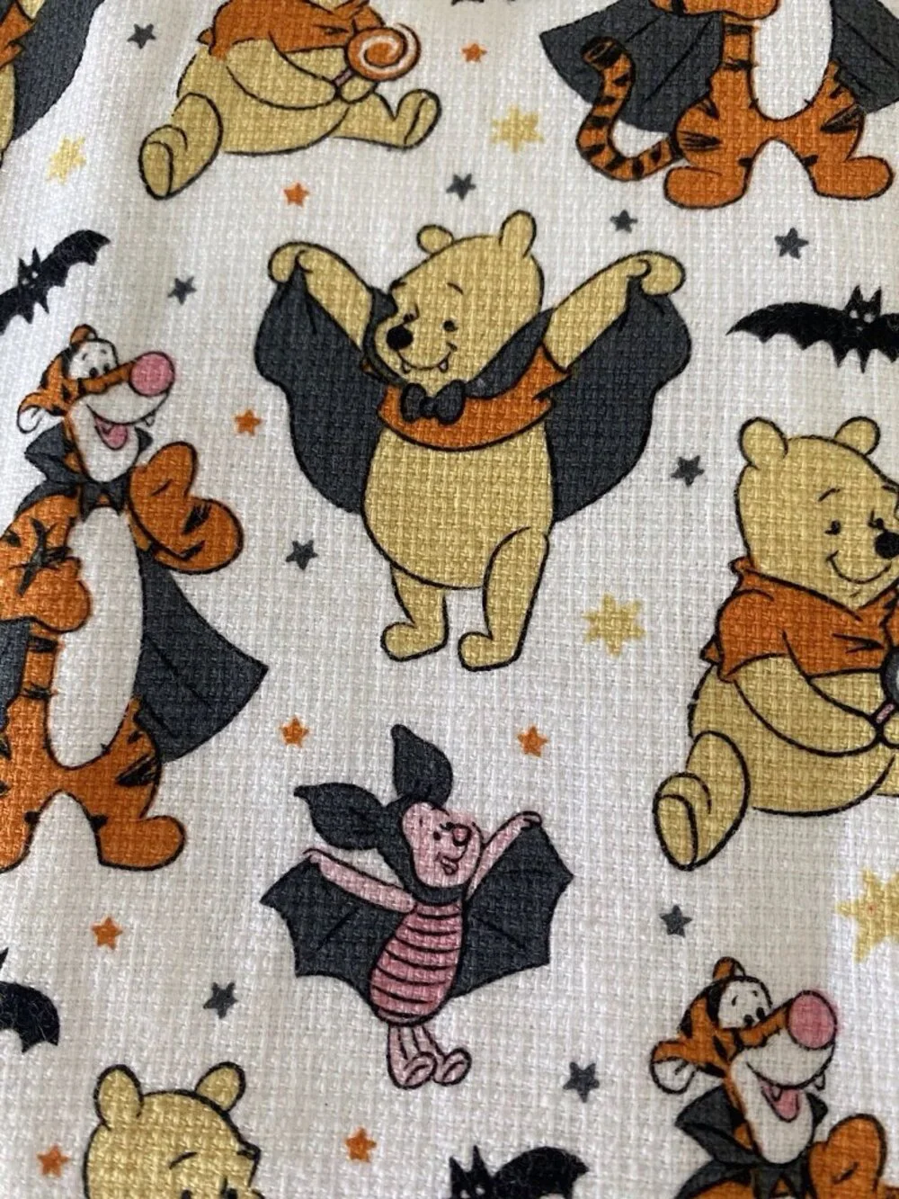 2 Pack Disney Winnie The Pooh & Friends Halloween Kitchen Towels 16 X 26” NEW